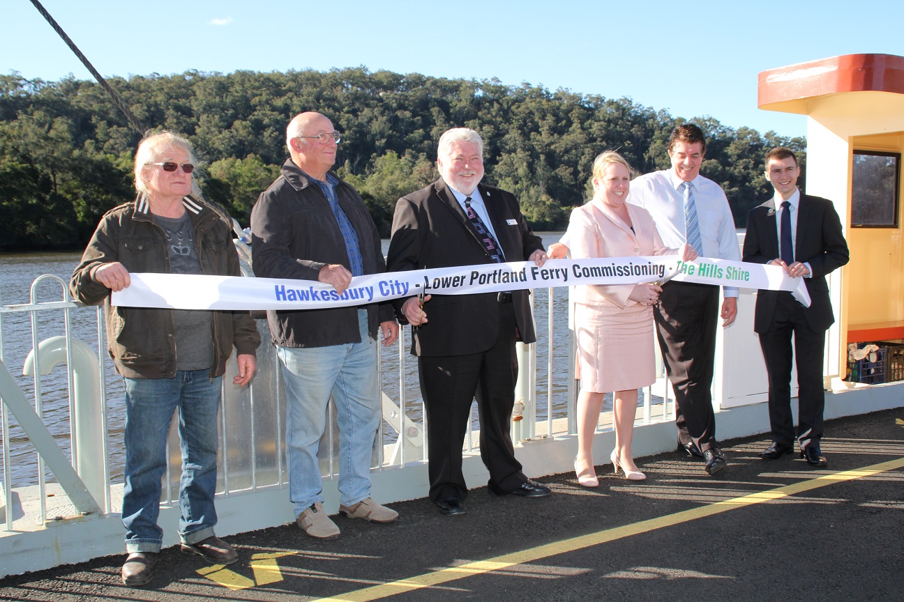 Commissioning of replacement and larger ferry in 2013