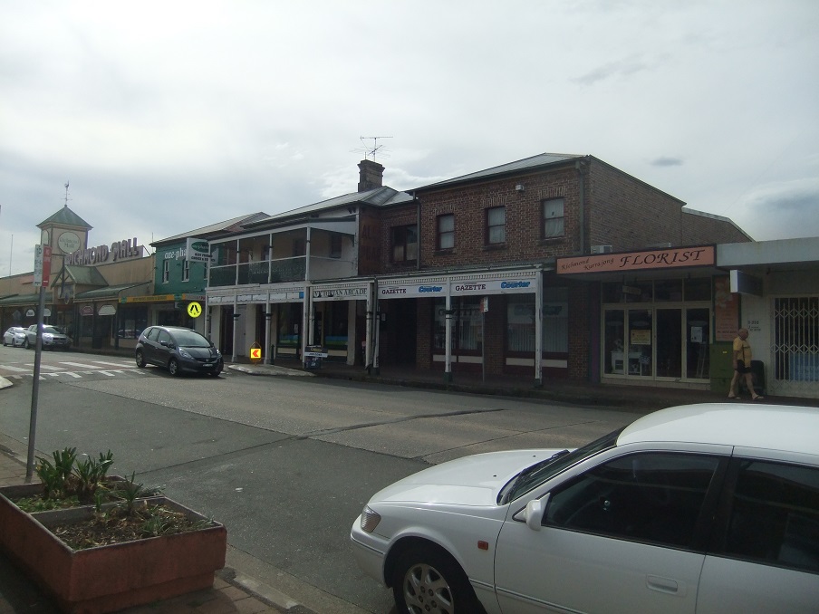 View of Windsor Street Richmond including Allison’s Pharmacy