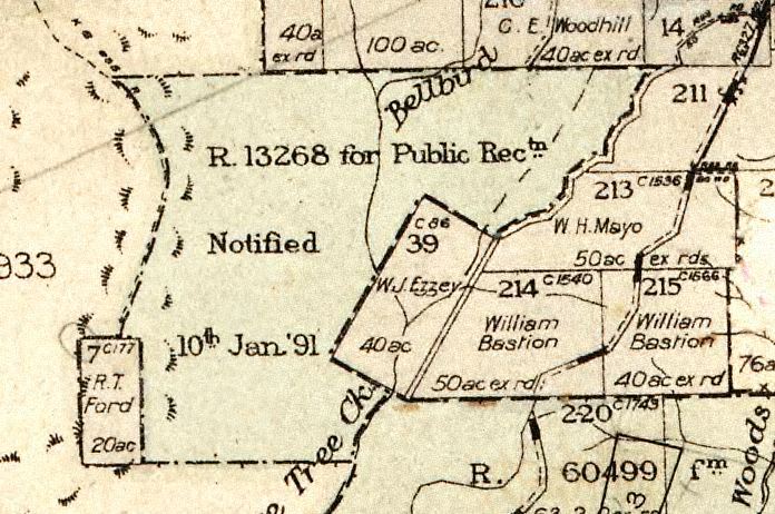 Parish of Kurrajong Map